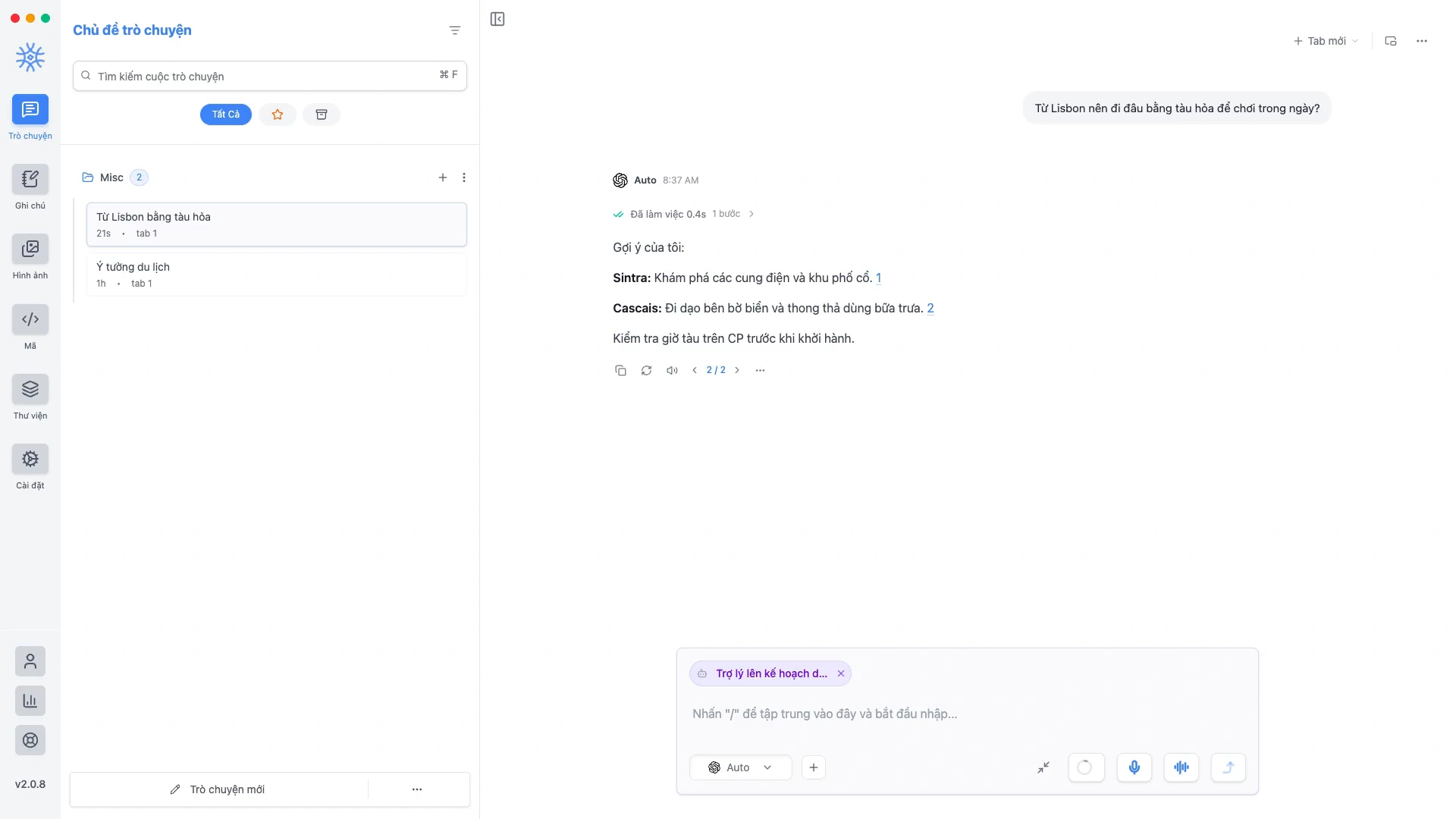 9xchat: Không gian làm việc AI