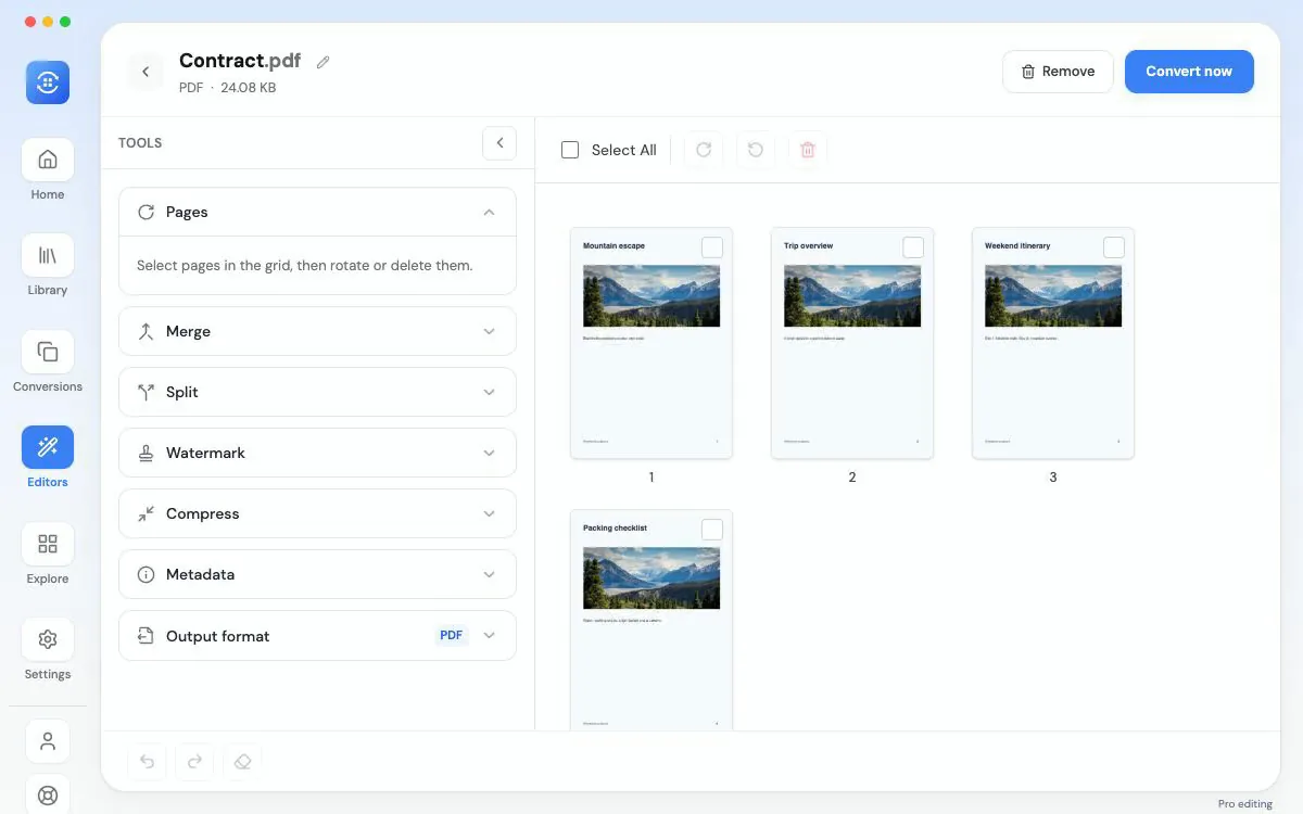 Work with PDFs on your computer