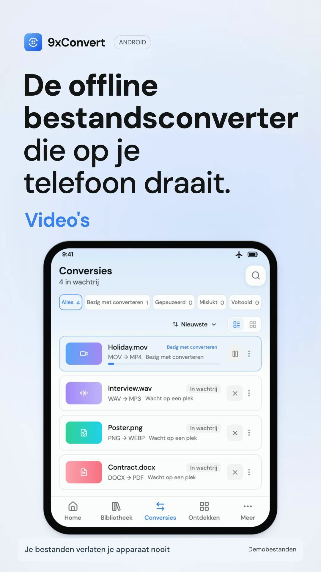 9xconvert: De offline bestandsconverter